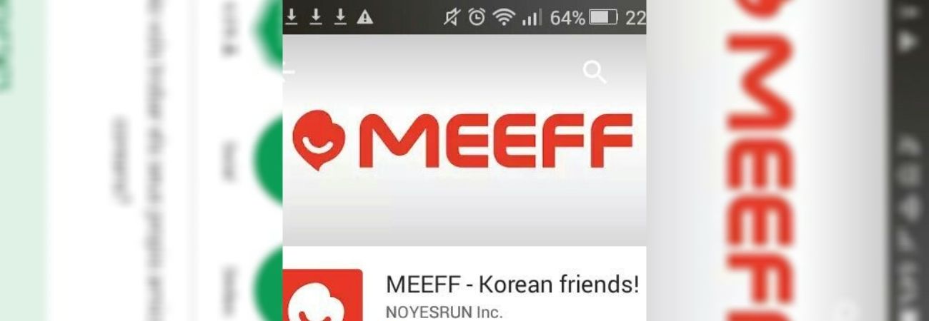 meef korean friends aplicativo