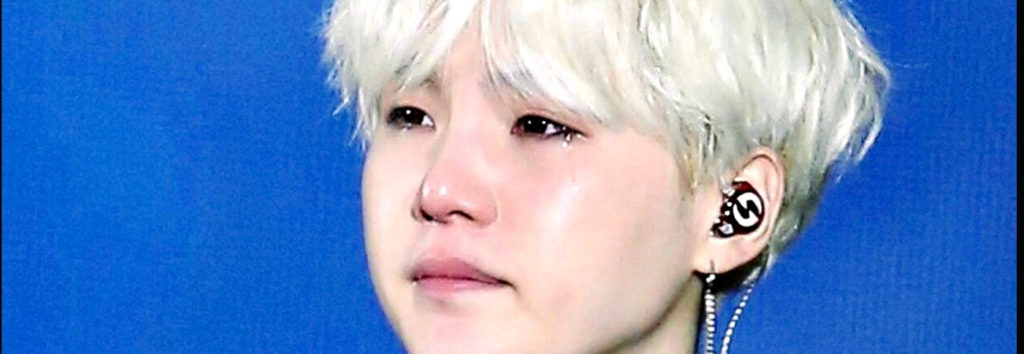 Suga de BTS revela la triste razón el porque lloro luego de la presentación de los AMA 2019