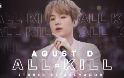 ARMY de El Salvador realizo un ALL-KIIL con AgustD en iTunes