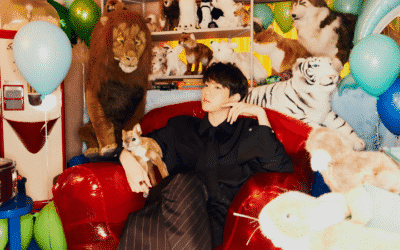 Baekhyun de EXO se rodea de peluches en sus fotos teaser para 'Bambi'