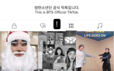 Hackean cuenta de TikTok de BTS