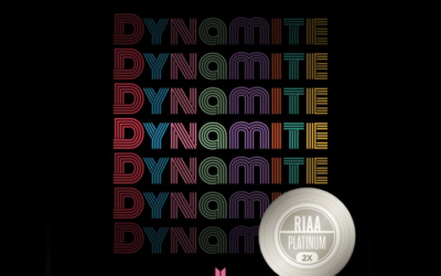 'Dynamite' de BTS es certificado con doble platino por la industria de grabación americana