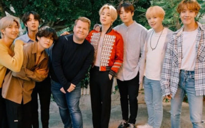 James Corden admite tener mucha experiencia en el ejercito gracias a BTS