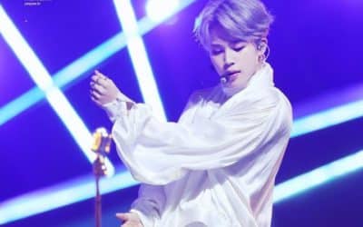 Jimin de BTS presentando Filter