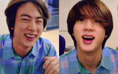 Jin de BTS se hace tendencia tras aparecer con el cabello largo en V Live