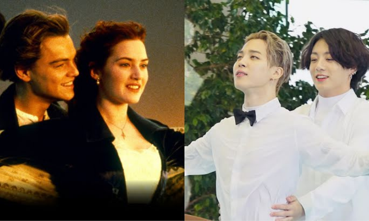 Jimin y Jungkook de BTS se hacen tendencia al recrear una escena del 'Titanic'