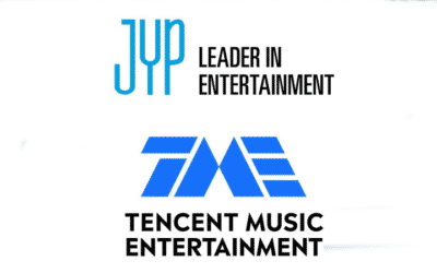 JYP Entertainment firma colaboración con la empresa china TME