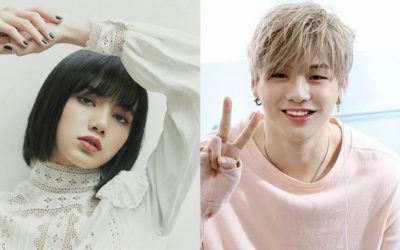 Lisa de Blackpink y Kang Daniel