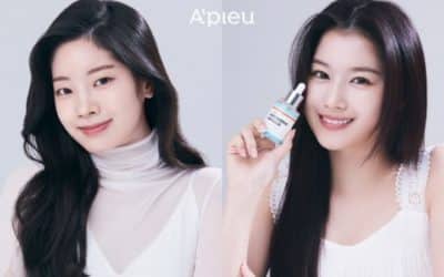 Sana y Dahyun de TWICE para Apieu