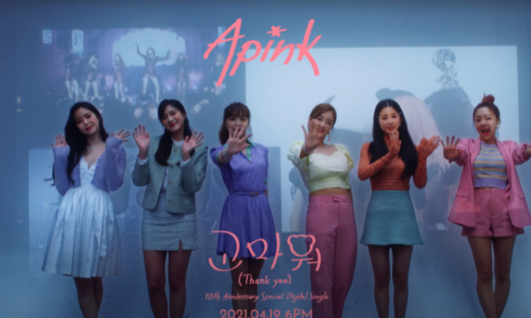 Apink comparte un dulce vídeo teaser para 'Thank You', su canción especial de aniversario