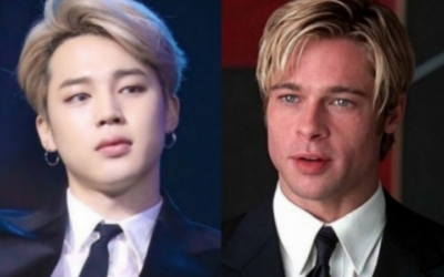 Jimin de BTS es llamado el nuevo Brad Pitt