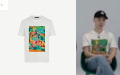 ARMY realiza sold out de la camisa que utilizo Jimin de Louis Vuitton