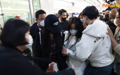 ONCE exige a JYP Entertainment de proteger a TWICE en el aeropuerto