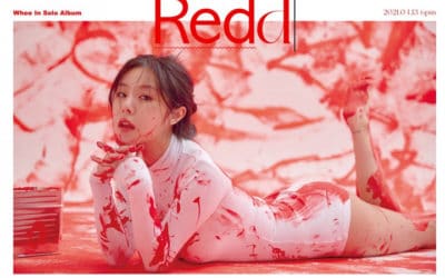 Wheein de MAMAMOO se baña en rojo para su video concepto de Redd