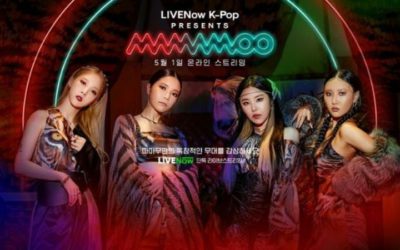 Póster de LIVENow K-Pop Presents MAMAMOO