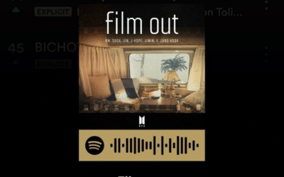 'Film Out' de BTS tiene un impresionante debut en la lista global de Spotify