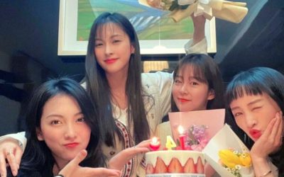 Jiyoung, Gyuri, Seungyeon y Nicole de KARA se reunieron