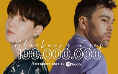'Blueberry Eyes' de MAX  Suga de BTS alcanza  100 millones de reproducciones en Spotify