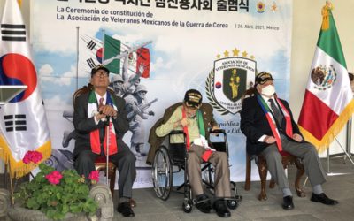 Crean asociación para veteranos mexicanos que participaron en la Guerra de Corea
