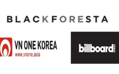 Logos de Black Foresta, Billboard Korea y V&1