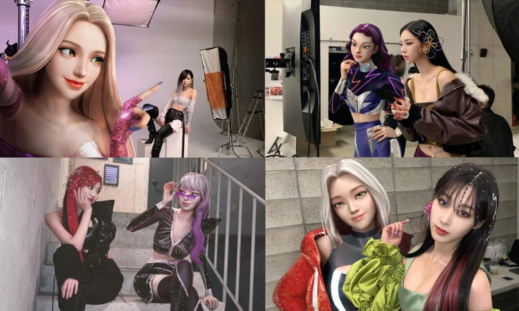 aespa y sus IA muestran cómo preparan para el comeback en imágenes teaser individuales