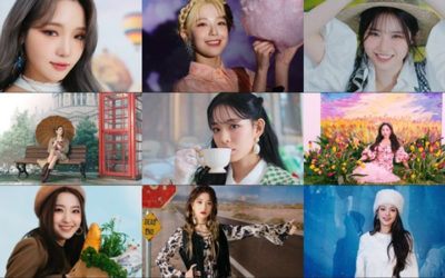 Flover escucha un preview del nuevo album de fromis_9 , 9 Way Ticket