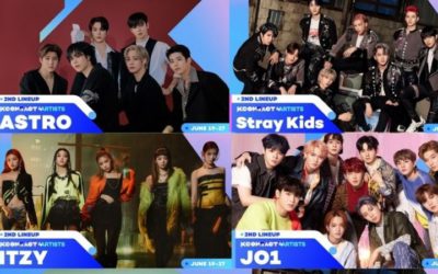 Astro, Stray Kids, Itzy y JO1 para el KCON:TACT 4U
