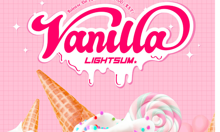 LIGHTSUM presenta calendario para su debut con 'Vanilla'