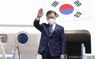 Presidente de Corea del Sur viaja a Estados Unidos