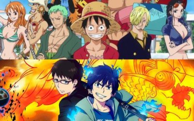 Posters de One Piece y Ao no Exorcist