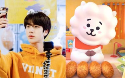 Jin de BTS y RJ de BT21