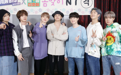 O programa RUN BTS suspende o período de transmissão por um mês