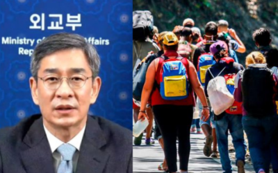 Coréia do Sul oferece ajuda humanitária aos refugiados venezuelanos