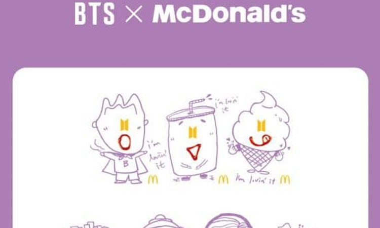 McDonald's presenta más MERCH adorable de BTS