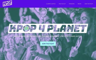 Página web de K-pop 4 Planet