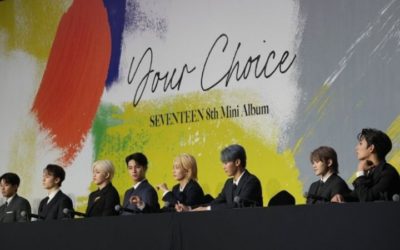 Seventeen en conferencia de prensa