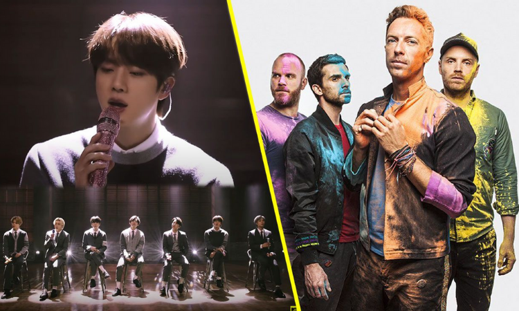 BTS en la nueva canción de Coldplay 'My Universe', Big Hit Music