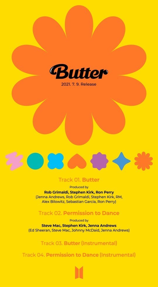 Se libera el 'track list' del nuevo álbum de BTS, 'Butter'