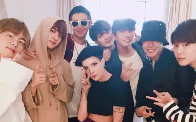 BTS felicita a Halsey por el nacimiento de su primer hijo