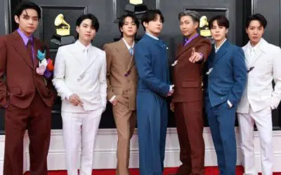 BTS en los Grammy 2022