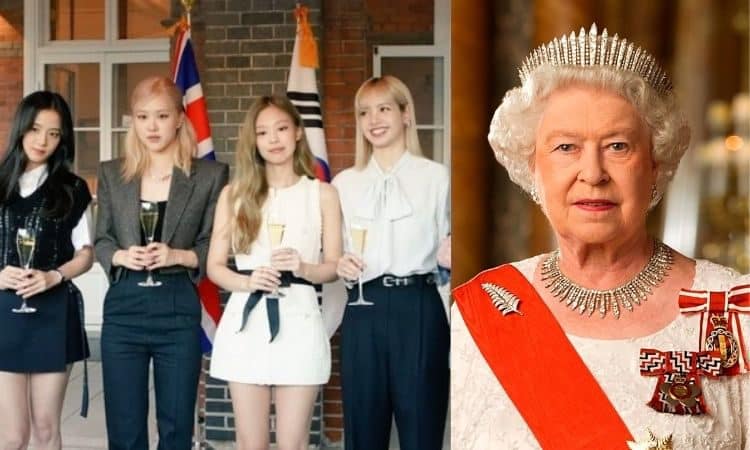 BLACKPINK celebra el Jubileo de la Reina Isabel II en la embajada británica en Corea