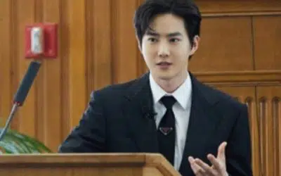 Suho de EXO brinda discurso en la Universidad de Stanford