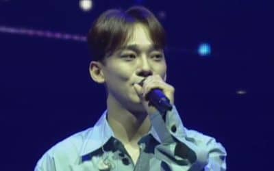 Chen de EXO emociona a los fans con su primera actuación desde su baja militar en el HallyuPopFest