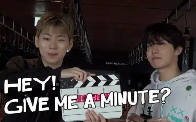 Zico y J-Hope de BTS en '5 Minutes: Give a Minute'