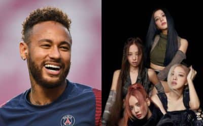 Neymar, la leyenda del fútbol brasileño, muestra su amor por “Pink Venom” de BLACKPINK