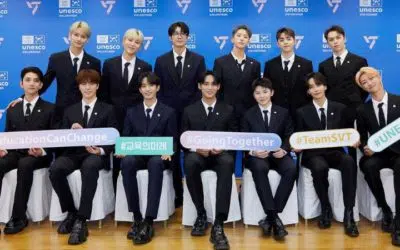 Seventeen en la oficina de la Comisión Nacional de Corea para la UNESCO