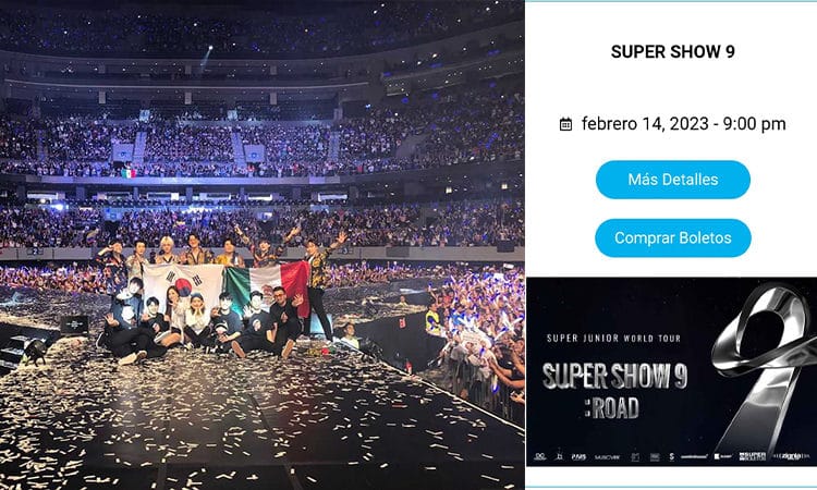 segunda fecha de concierto super show 9, mexico, kpoplat 2022